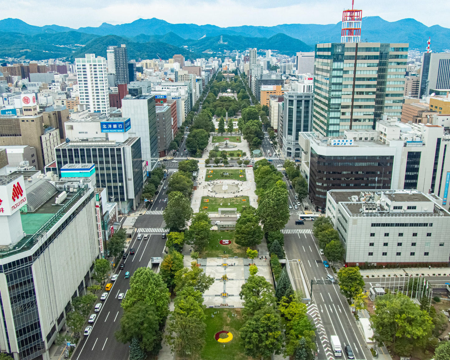 【여름 시즌 한정】루스츠 리조트 출발｜삿포로 시내 프라이빗 관광 투어 (주간·야간)