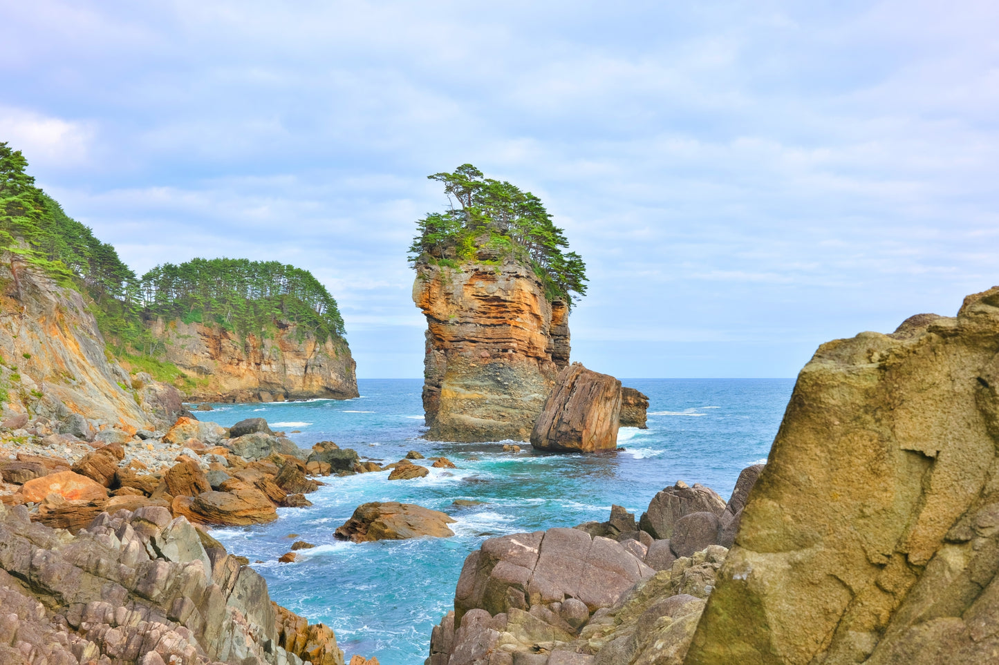 Miyako Iwate Japan Private Shore Excursion: Pristine Coastlines, Caves & Sacred Sites