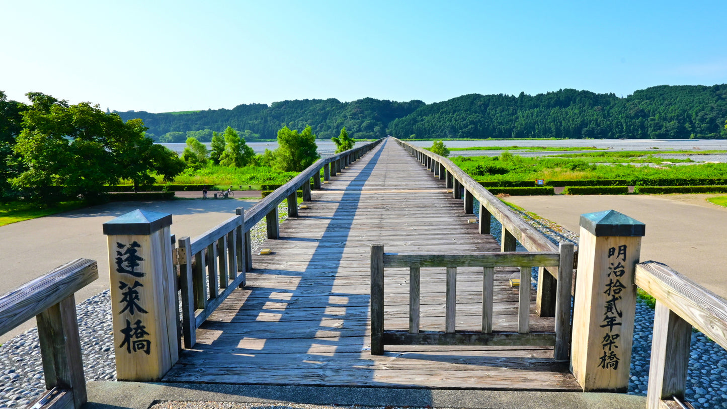 The Green Tea Plantations & Longest Wooden Bridge Private Shore Excursion from Shimizu Port