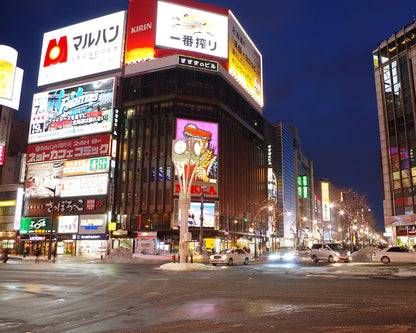 【여름 시즌 한정】루스츠 리조트 출발｜삿포로 시내 프라이빗 관광 투어 (주간·야간)